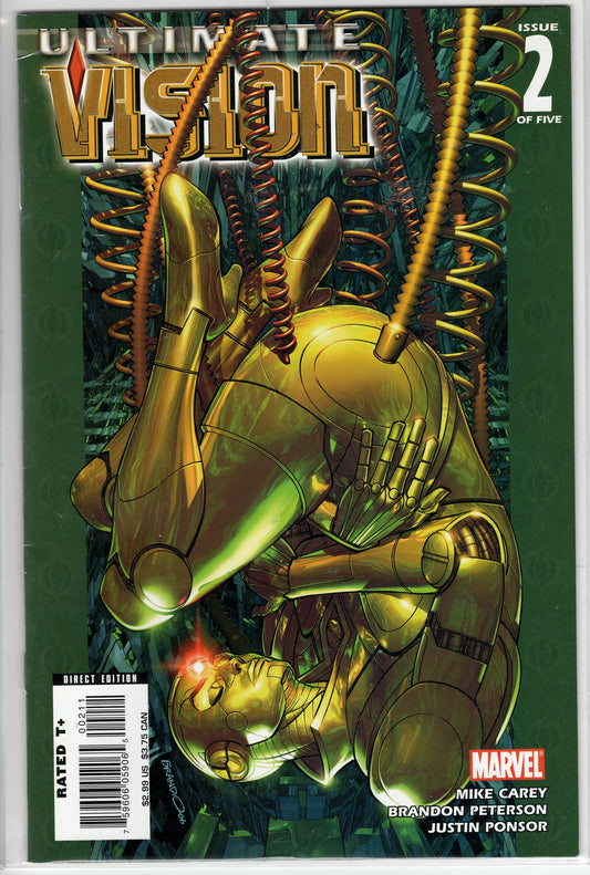 Pre-Owned - Ultimate Vision #2  (March 2007) Scanned Image Pop Weasel Pre-Owned Comics