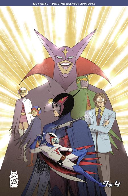 Gatchaman only One Earth #1 (of 4)  B Nuno Plati Var image