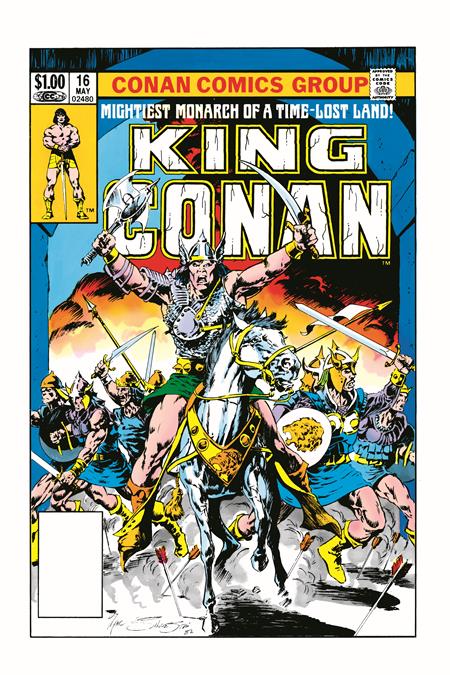King Conan The Original Comics Omnibus  | Hardcover Vol 01 Direct Market Exclusive Marc Silvestri - Image