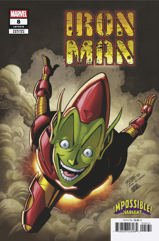 IRON MAN #8 RON LIM IMPOSSIBLE! VARIANT - Image
