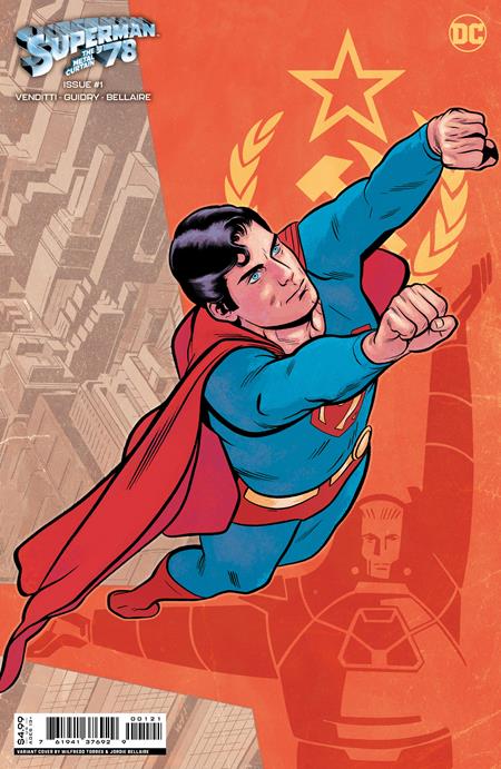 Superman 78 The Metal Curtain #1 (of 6)  B Wilfredo Torres Card Stock Var image