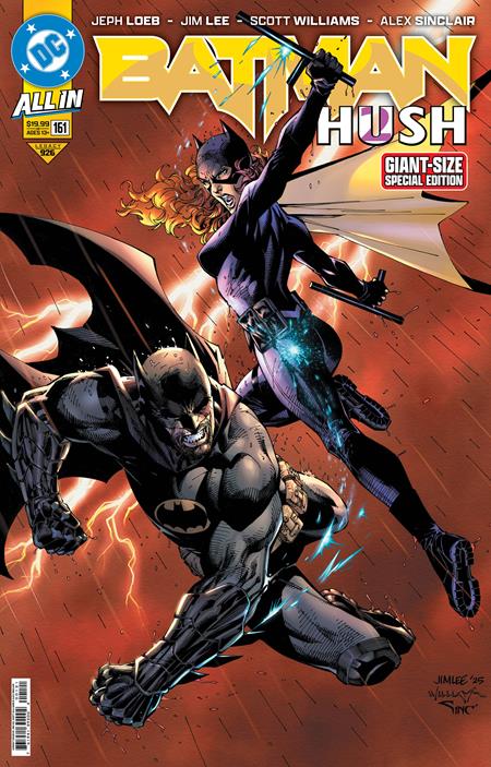 Batman #161 Giant Sized Special Edition  B Jim Lee Foil Var - Image