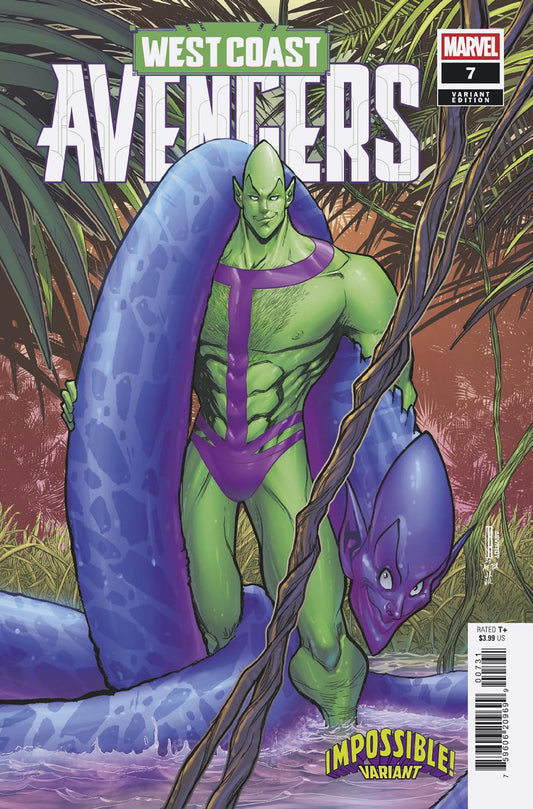 WEST COAST AVENGERS #7 DAVID BALDEON IMPOSSIBLE! VARIANT - Image