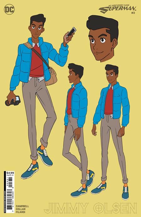My Adventures With Superman #3 (of 6)  C Design Card Stock Var image
