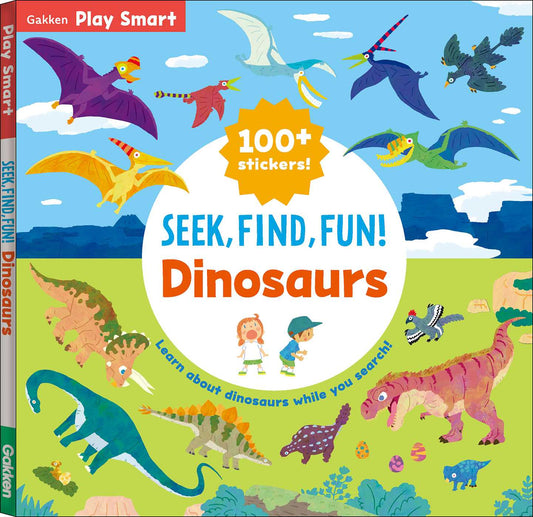 SEEK, FIND, FUN! Dinosaurs image