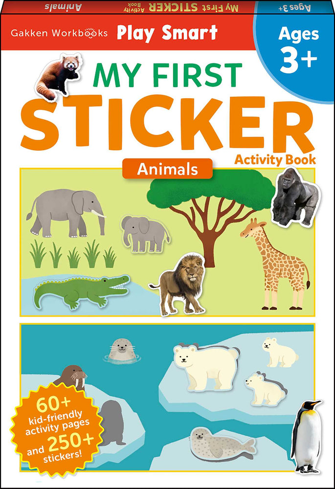 Play Smart My First Sticker Activity Book  Animals image - Non-Fiction - Image - Pop Weasel
