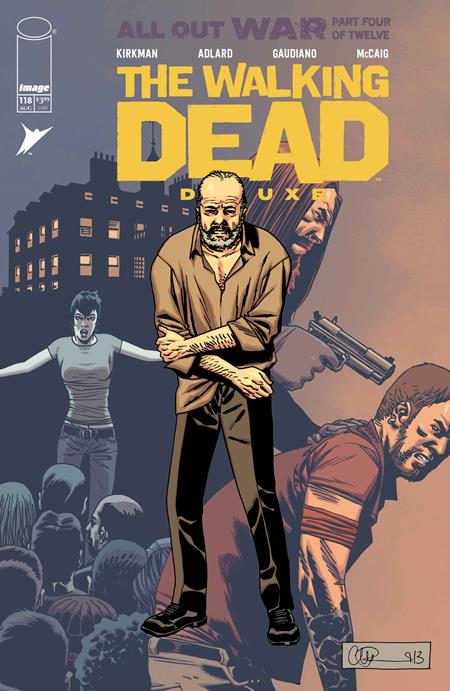 Walking Dead Deluxe #118  B Charlie Adlard & Dave Mccaig Var - Image