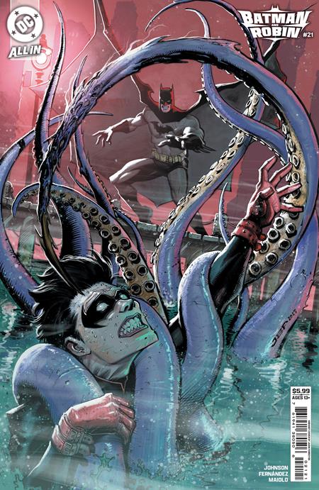 Batman And Robin #21  B Juan Ferreyra Card Stock Var - Image