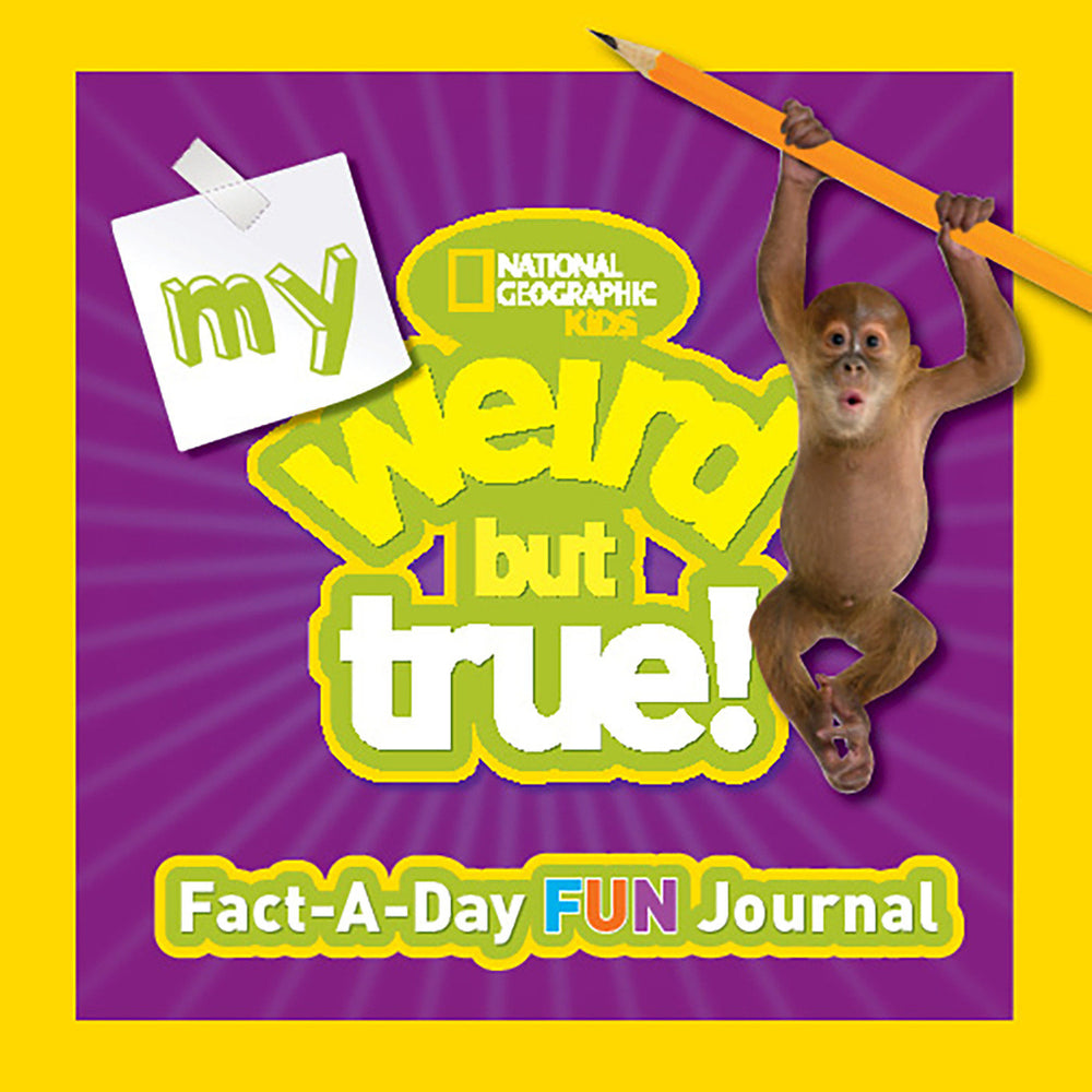 My Weird But True! Fact-a-Day Fun Journal | Hardcover image - Children/Young Adult - Image - Pop Weasel
