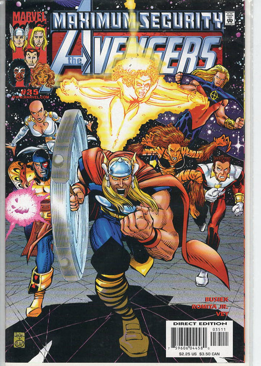 Pre-Owned - Avengers #35  (December 2000) Scanned Image Pop Weasel Pre-Owned Comics