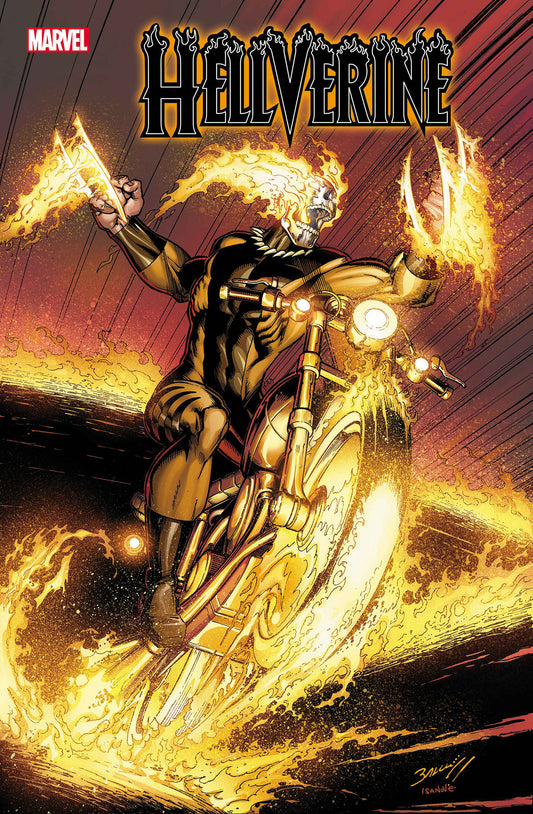HELLVERINE #1 MARK BAGLEY FOIL VARIANT image