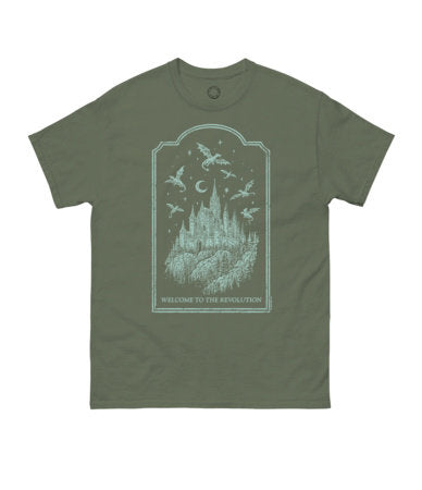 Rebecca Yarros's Fourth Wing: Welcome to the Revolution Unisex T-Shirt XX-Large - Clothing - Image - Pop Weasel