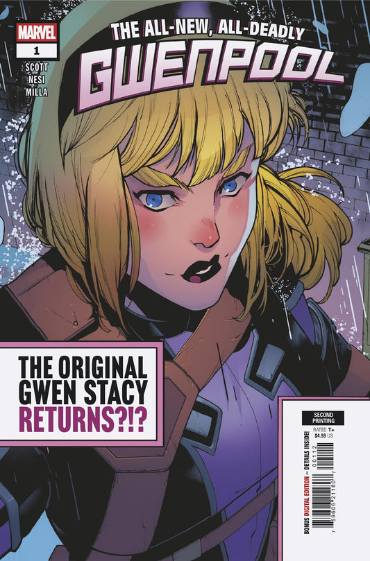 GWENPOOL #1 STEFANO NESI 2ND PRINTING VARIANT - Image