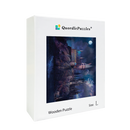 Quordle Puzzles: Harry Potter Magic Castle Wooden Puzzle L