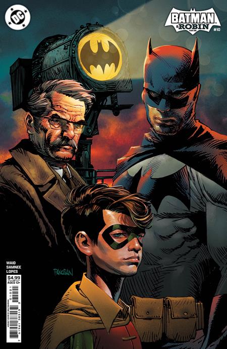Batman & Robin Year One #10 (of 12)  C Dan Panosian Card Stock Var - Image