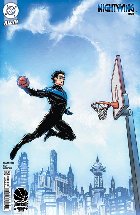 Nightwing #124  D Giuseppe Camuncoli Courtside Card Stock Var image