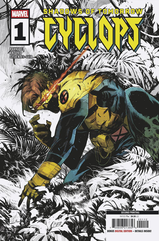 CYCLOPS #1 FEDERICO VICENTINI 2ND PRINTING VARIANT - Image