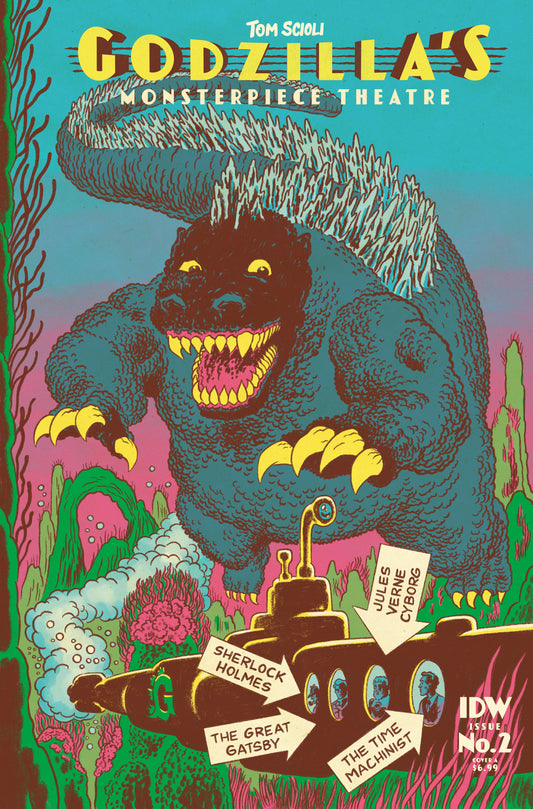 Godzilla’s Monsterpiece Theatre #2 Cover A (Scioli) image