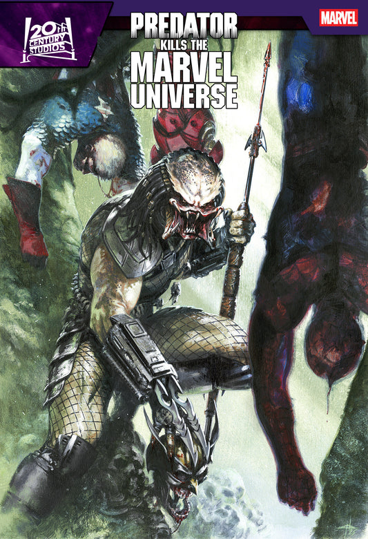 PREDATOR KILLS THE MARVEL UNIVERSE #1 GABRIELE DELL'OTTO VARIANT - Image