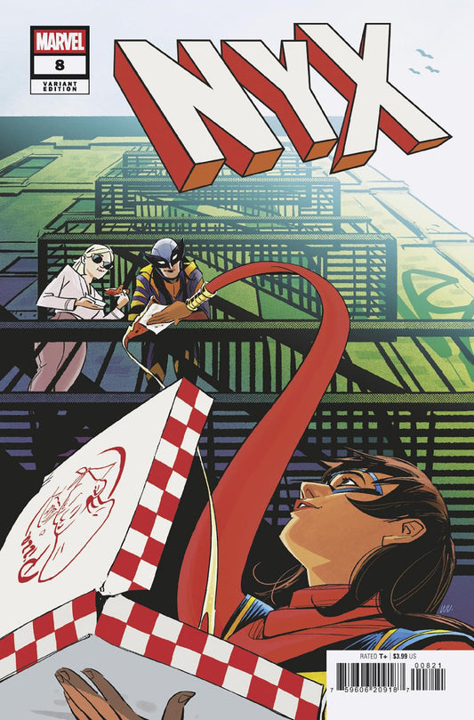 NYX #8 ANNIE WU VARIANT image