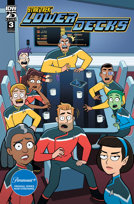 Star Trek: Lower Decks #3 Cover A (Lawrence) image