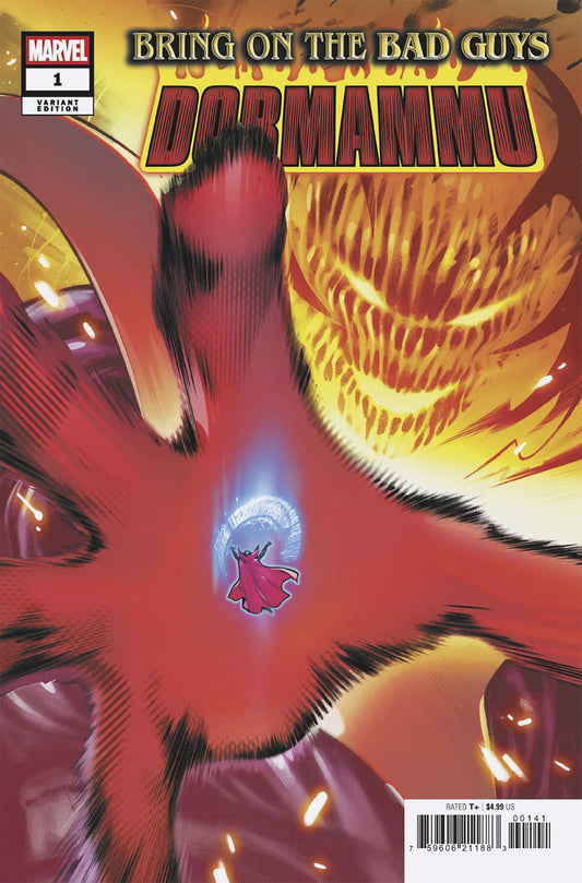 BRING ON THE BAD GUYS: DORMAMMU #1 JAVIER PINA VARIANT - Image