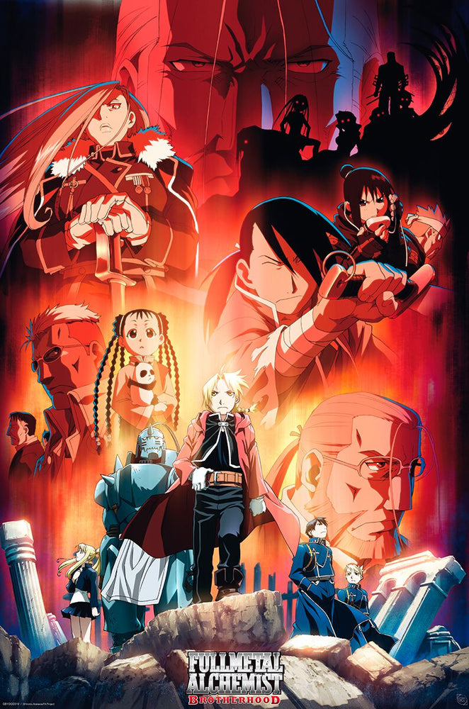 Full Metal Alchemist Key Art Poster - Posters - Image - Pop Weasel