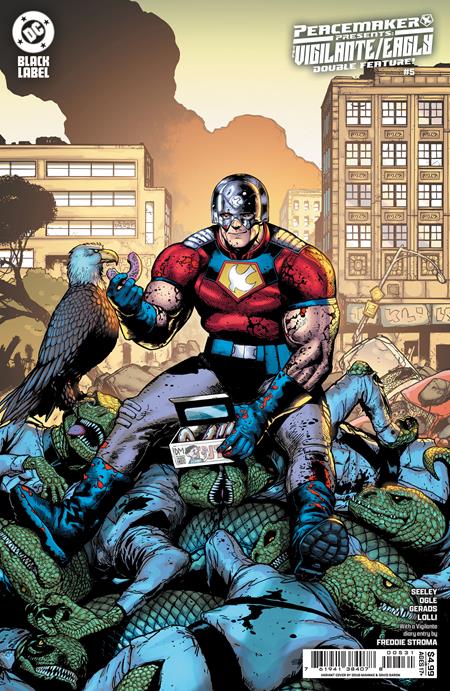 Peacemaker Presents The Vigilante Eagly Double Feature #5 (of 5)  C Doug Mahnke Card Stock Var - Image