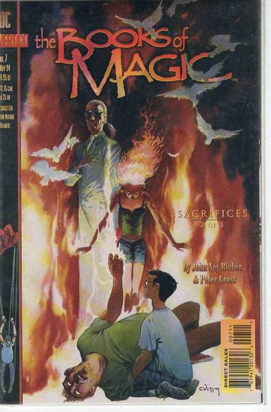 Pre-Owned - The Books of Magic #7  (November 1994) Scanned Image Pop Weasel Pre-Owned Comics