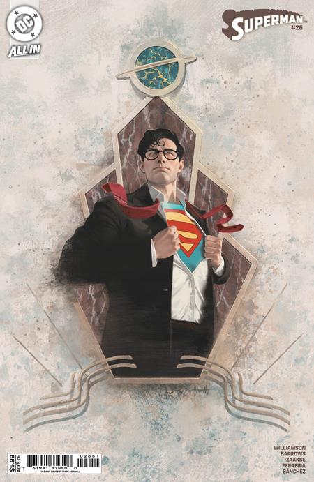 Superman #26  D Marc Aspinall Card Stock Var - Image