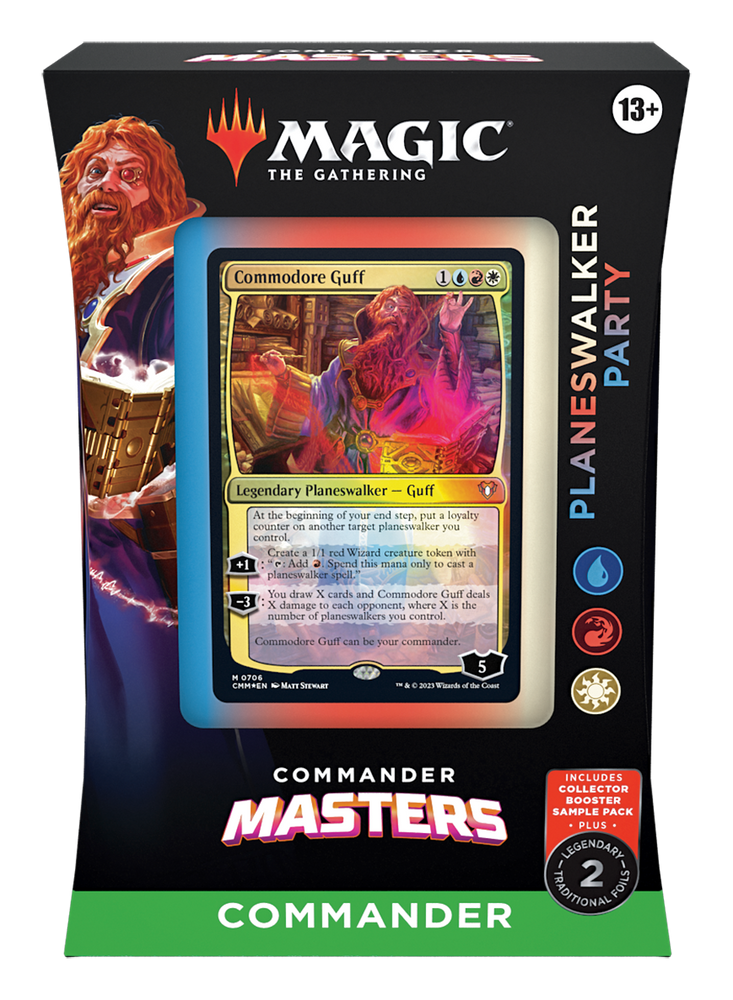 Magic The Gathering: Commander Masters - Planeswalker Party Commander Deck - TCG - Image - Pop Weasel