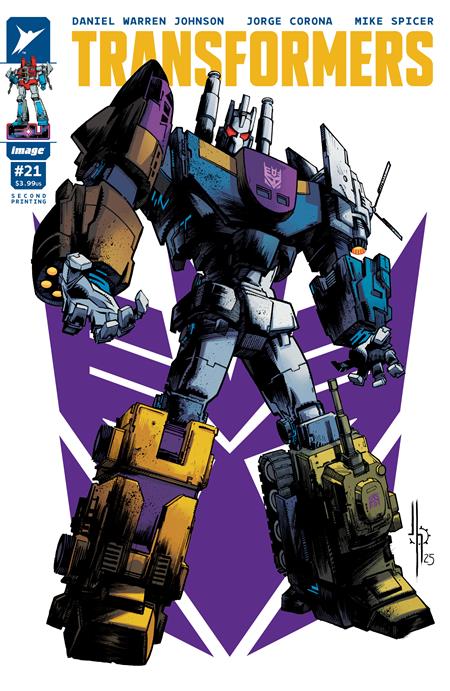 Transformers #21 2nd Ptg  A Jason Howard Decepticon - Image