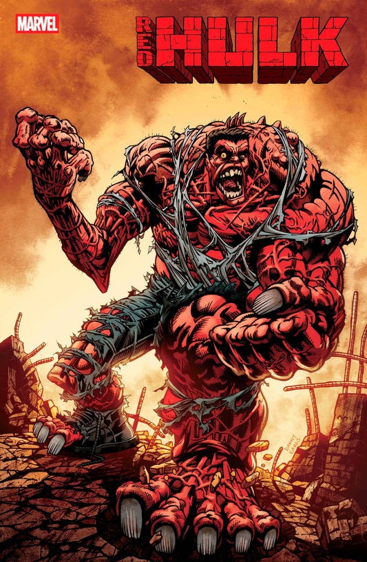 RED HULK #5 DANNY EARLS VARIANT [DOOM] - Image