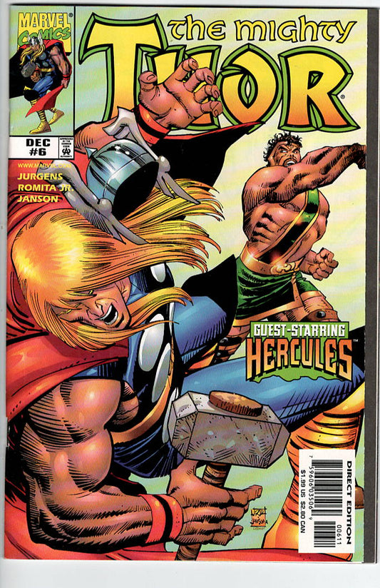 Pre-Owned - Thor #6  (December 1998) Scanned Image Pop Weasel Pre-Owned Comics