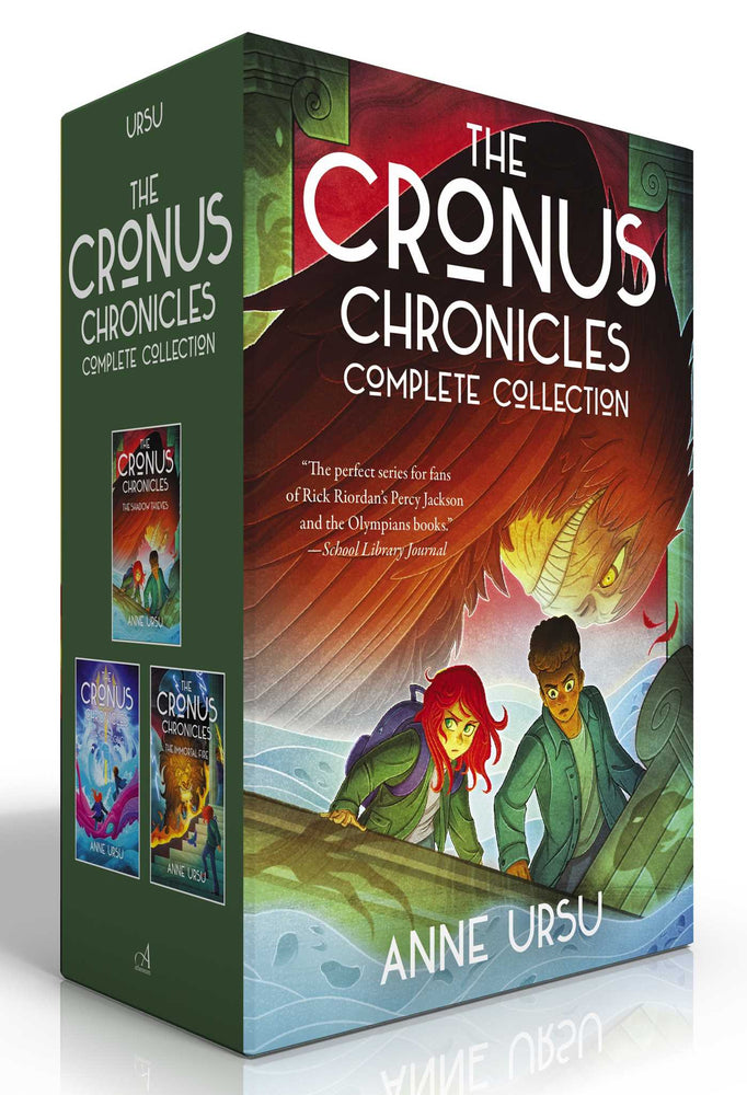The Cronus Chronicles Complete Paperback Collection (Boxed Set) The Shadow Thieves; The Siren Song; The Immortal Fire image -  - Image - Pop Weasel