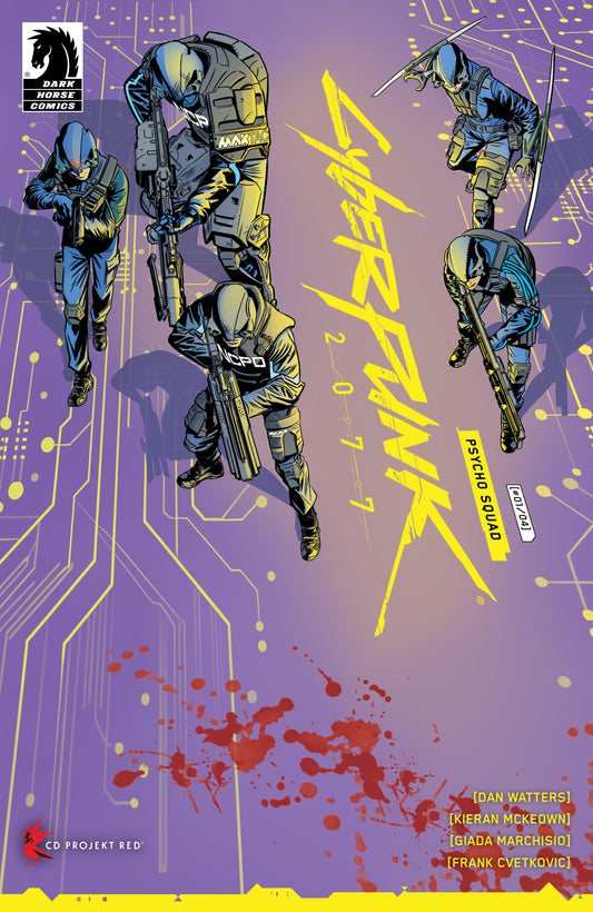 Cyberpunk 2077: Psycho Squad #1 (CVR A) (Kieran McKeown) image