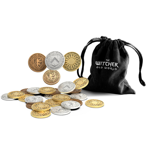 Pop Weasel Image of The Witcher: Old World Metal Coins