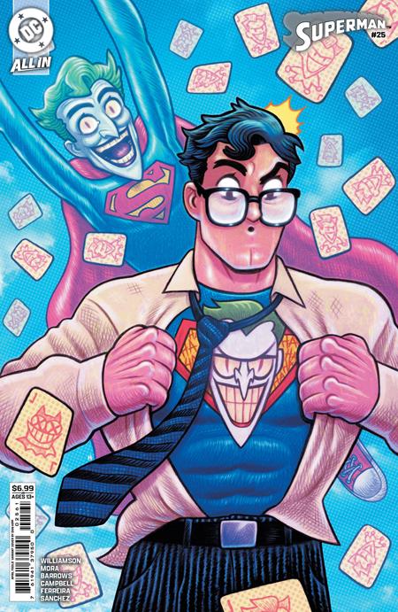 Superman #25  F Dan Hipp April Fools Card Stock Var - Image