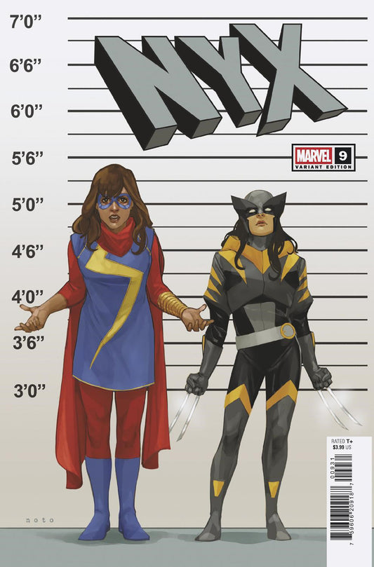 NYX #9 PHIL NOTO CONNECTING X-MANHUNT VARIANT [XMH, DOOM] image