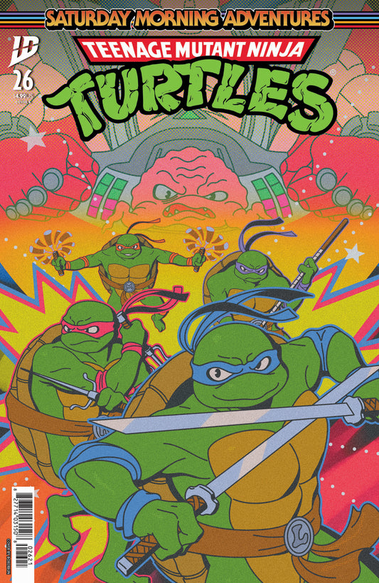 Teenage Mutant Ninja Turtles: Saturday Morning Adventures #26 Variant B (Boxerbun) - Image