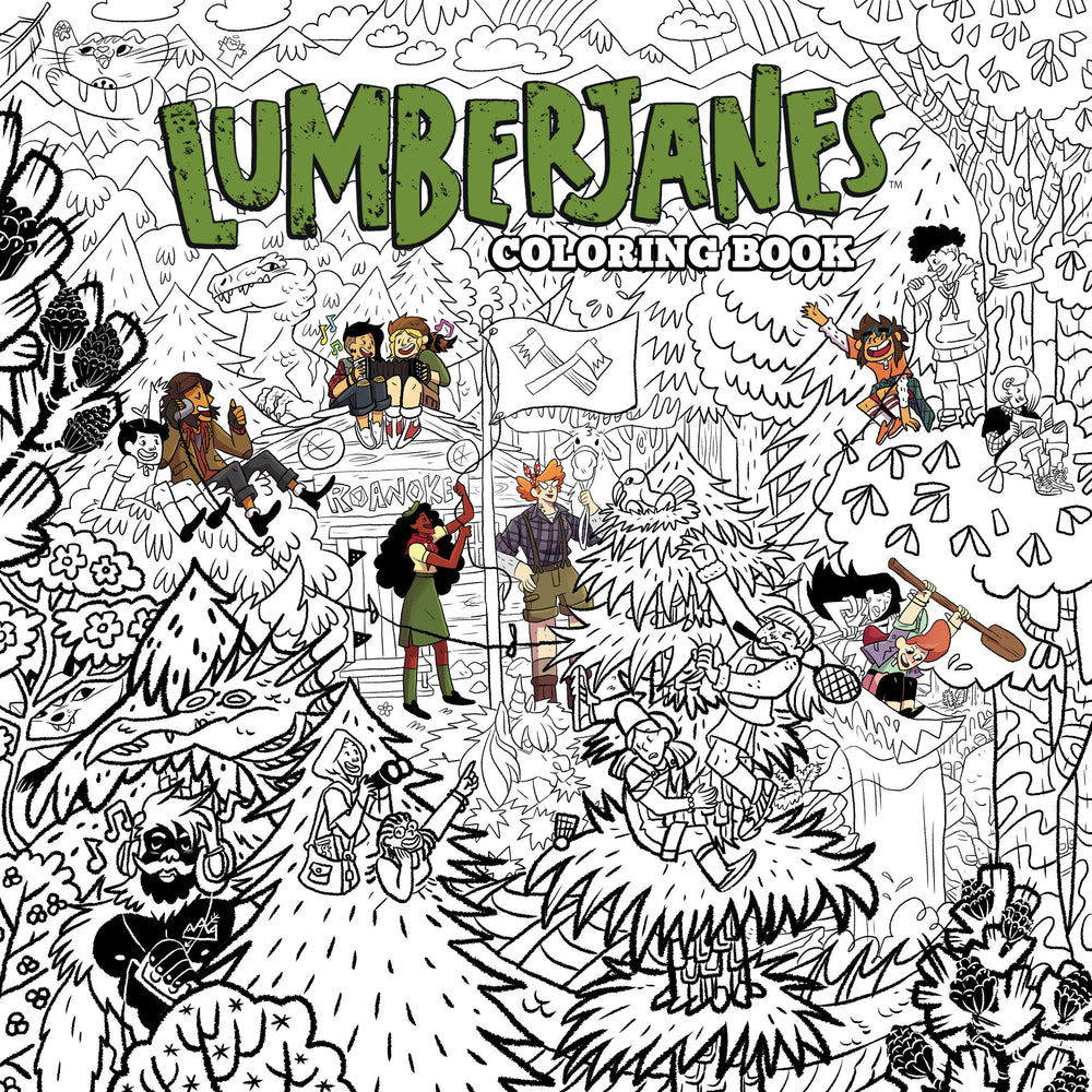 Lumberjanes Coloring Book - Image - Colouring Book - Image - Pop Weasel