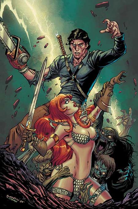 Red Sonja Vs Aod #4  K Inc 1:20 Tim Seeley Virgin Var - Image