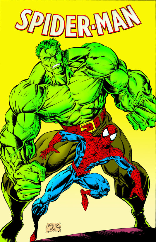 Spider-Man By Michelinie & Bagley Omnibus Vol. 2 Mark Bagley Hulk Cover | Hardcover - Image