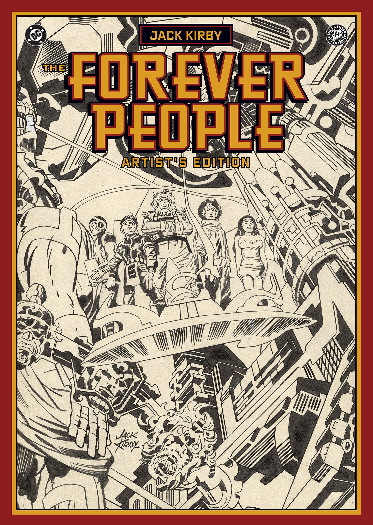 Jack Kirby's Forever People Artist's Edition | Hardcover - Image