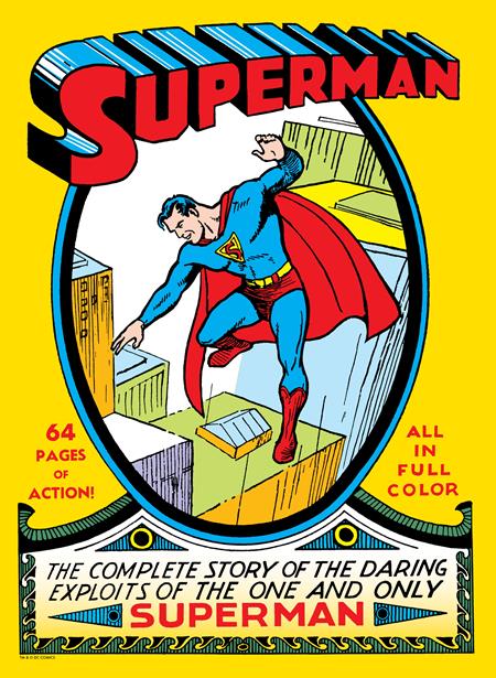 Superman #1 Facsimile Edition  B Joe Schuster & Leo O Mealia Foil Var - Image