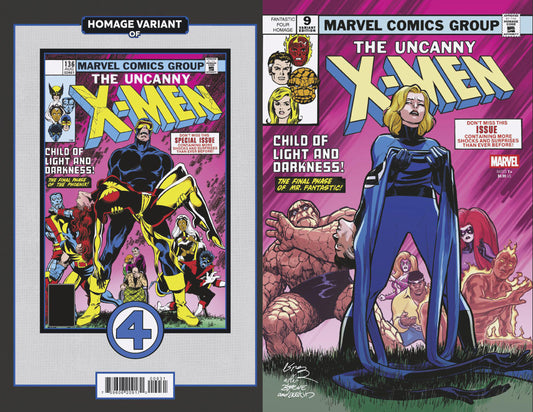 UNCANNY X-MEN #9 DAVID LOPEZ FANTASTIC FOUR HOMAGE VARIANT image