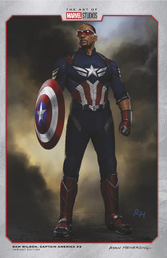 SAM WILSON, CAPTAIN AMERICA #2 RYAN MEINERDING MARVEL STUDIOS VARIANT image