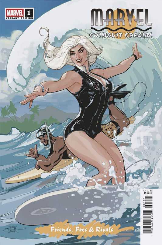 MARVEL SWIMSUIT SPECIAL: FRIENDS, FOES & RIVALS #1 TERRY DODSON VARIANT - Image