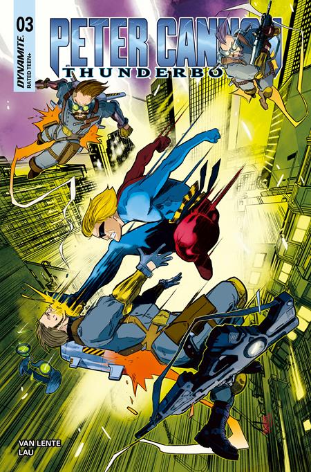 Peter Cannon Thunderbolt #3  B Emanuele Ercolani Var - Image
