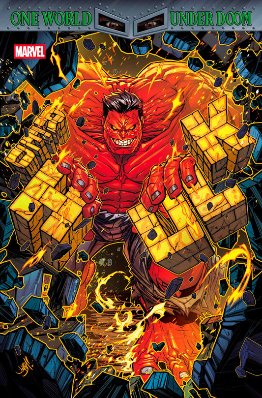 RED HULK #4 JONBOY MEYERS VARIANT [DOOM] - Image